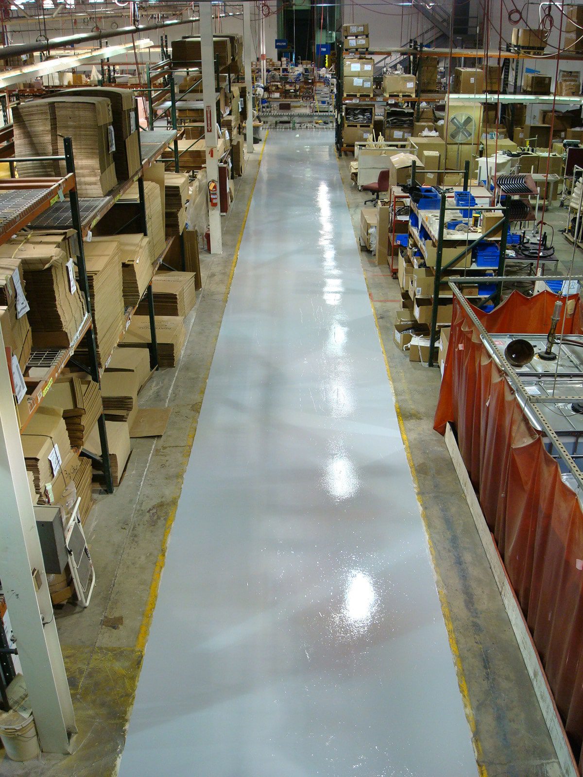 Littleton, Colorado Warehouse Floors by Colorado Concrete Repair